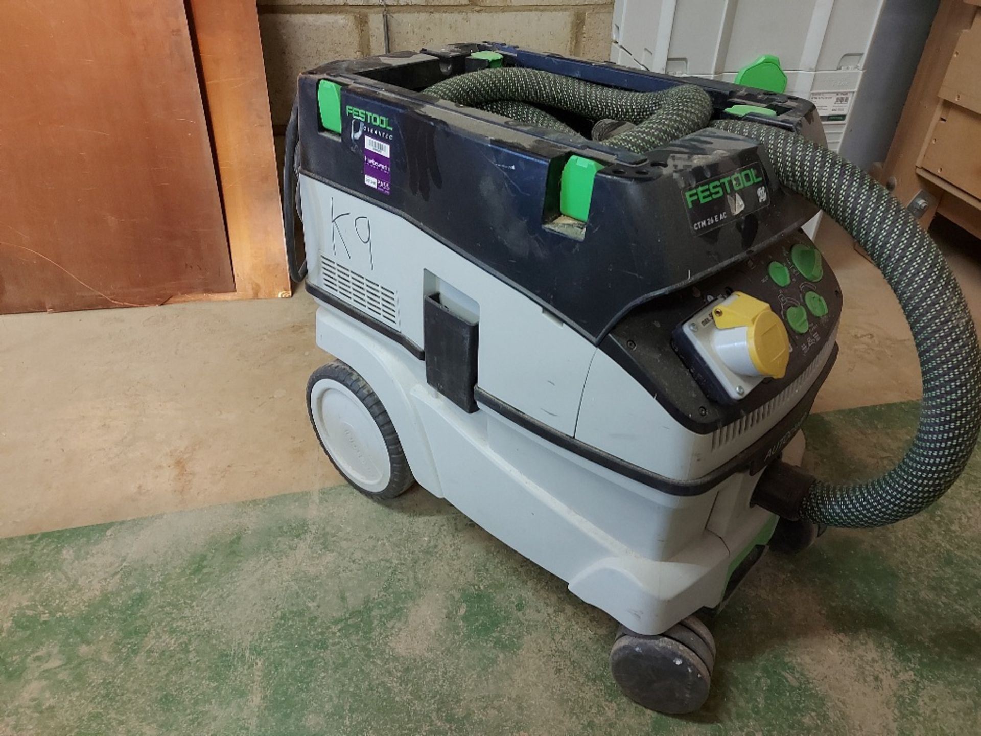 Festool CLEANTEC CTM 26 E AC 230V Mobile Dust Extractor with Three Phase Transformer - Image 2 of 4