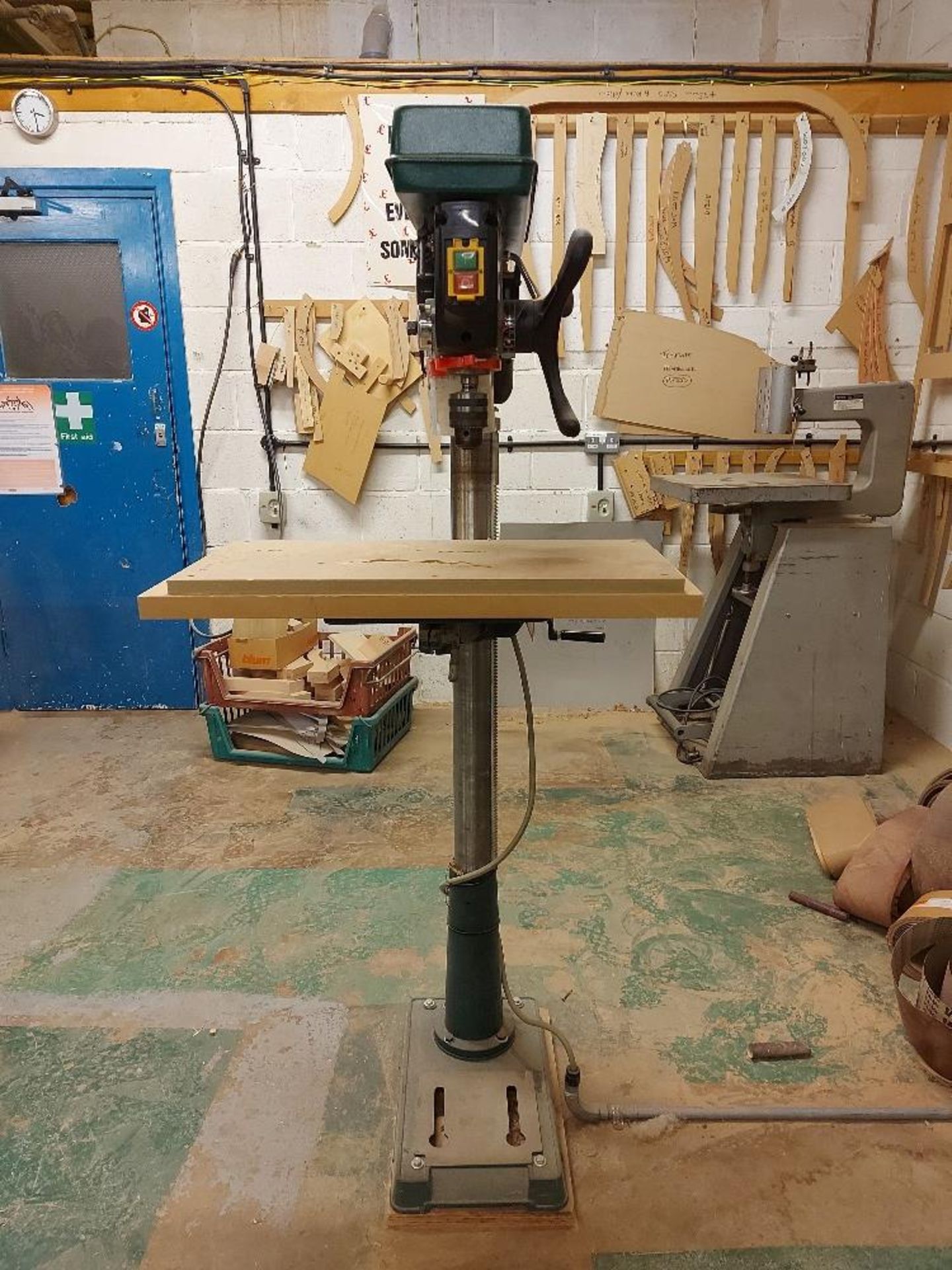 Record Power DP58P Heavy Duty Pedestal Drill