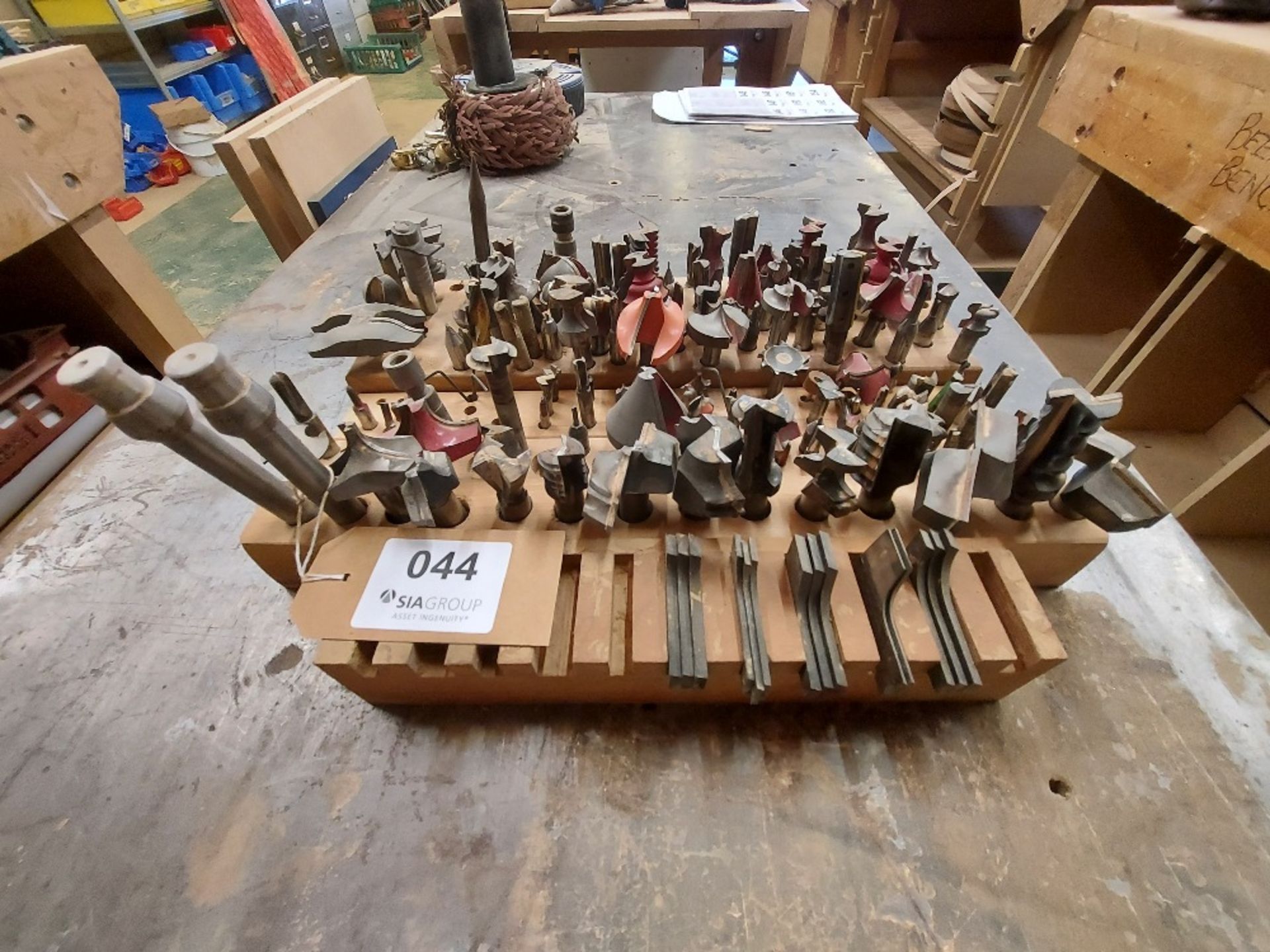 Quantity of Router Tooling