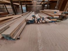 (20) Rough Sawn Boards of Various Thickness Ash and Offcuts