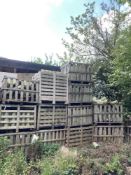 (12) Pallets of Corrugated Tree Guards