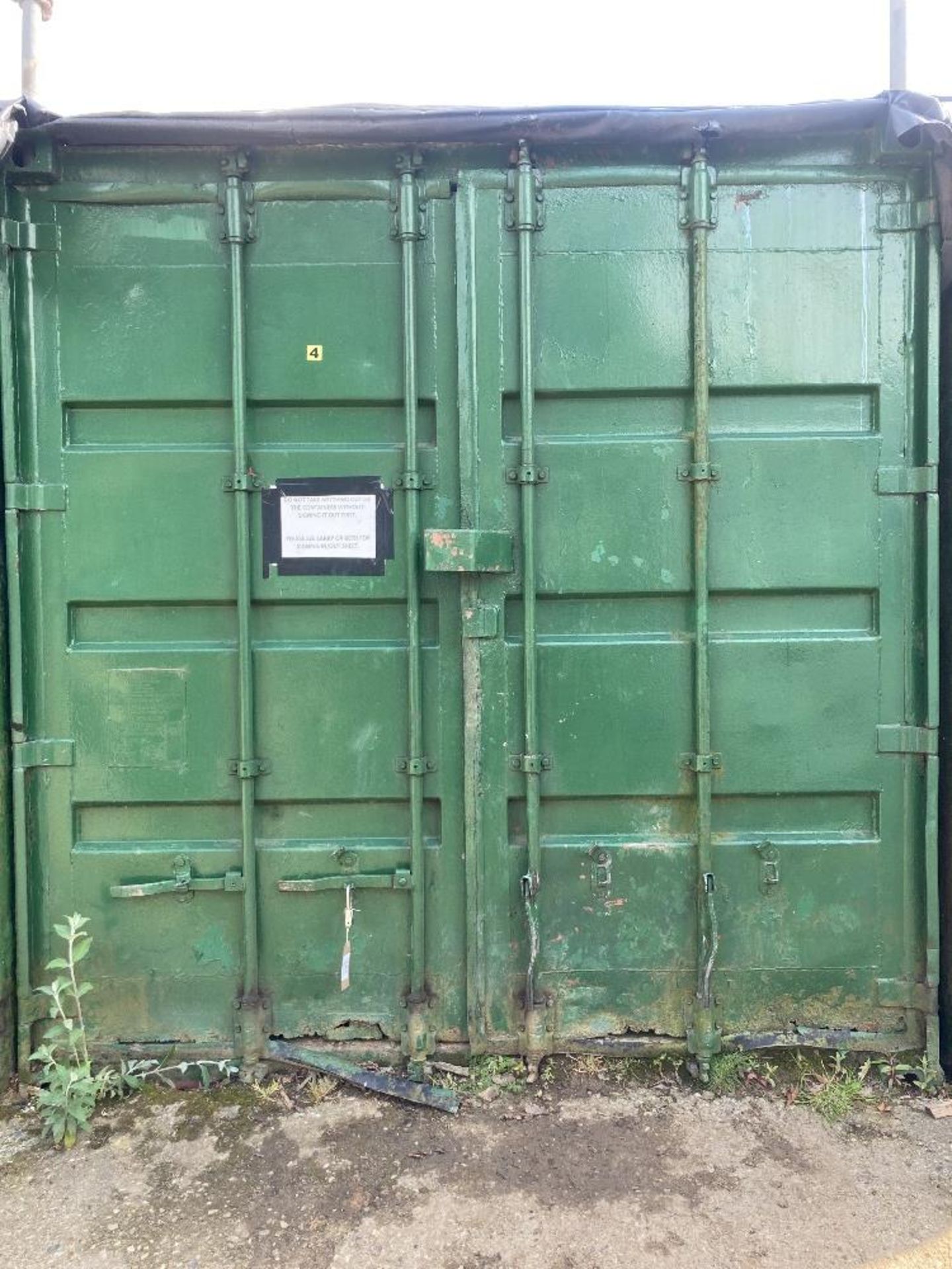 20' Steel Storage Container