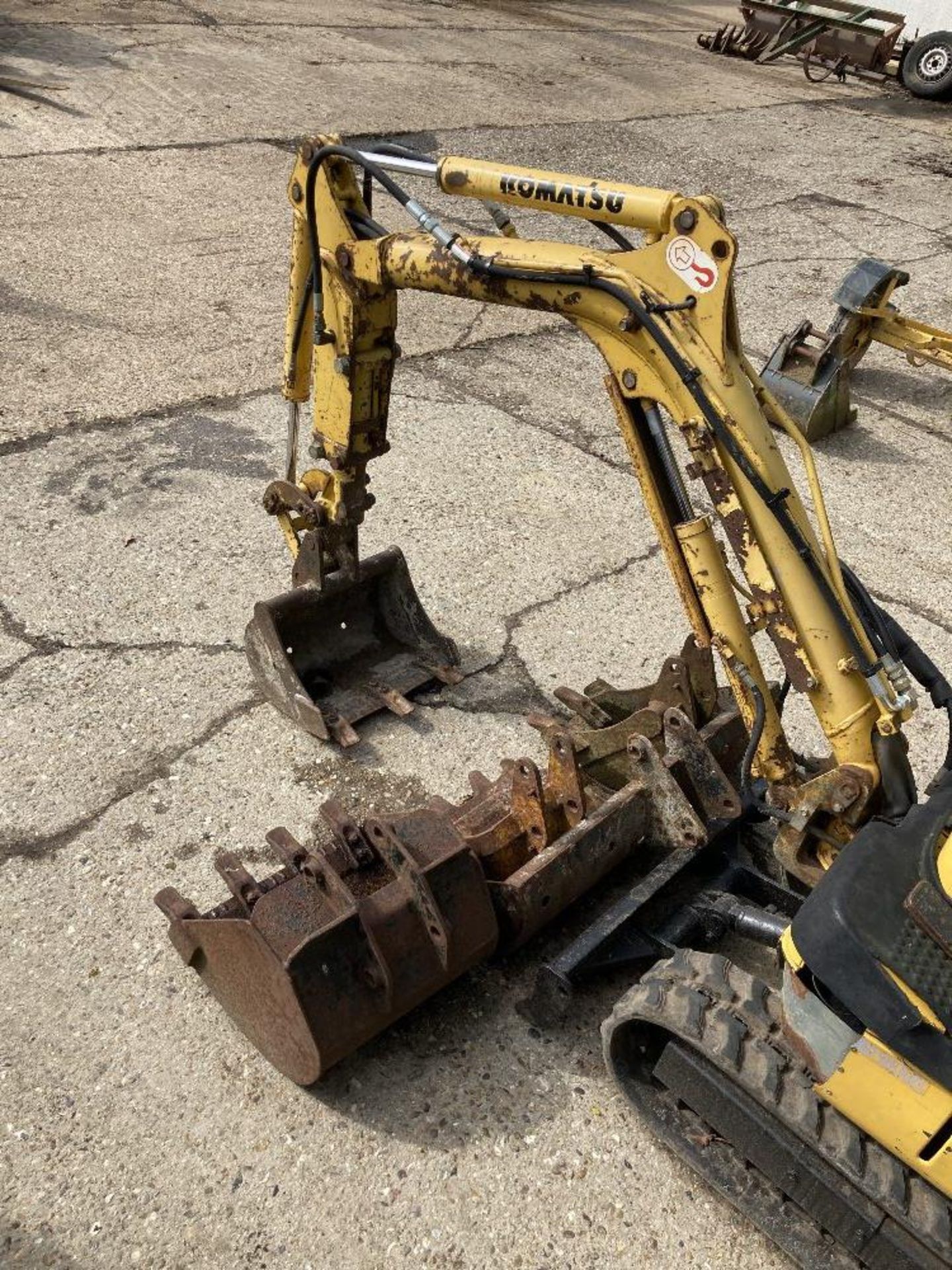 Komatsu PC03 Micro Shovel Excavator - Image 6 of 18