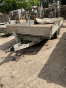 Bateson 15' x 6' Twin Axle Drop Side Trailer