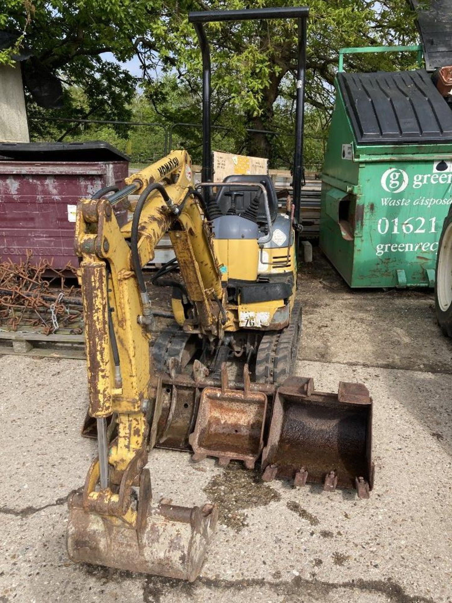 Komatsu PC03 Micro Shovel Excavator - Image 2 of 18