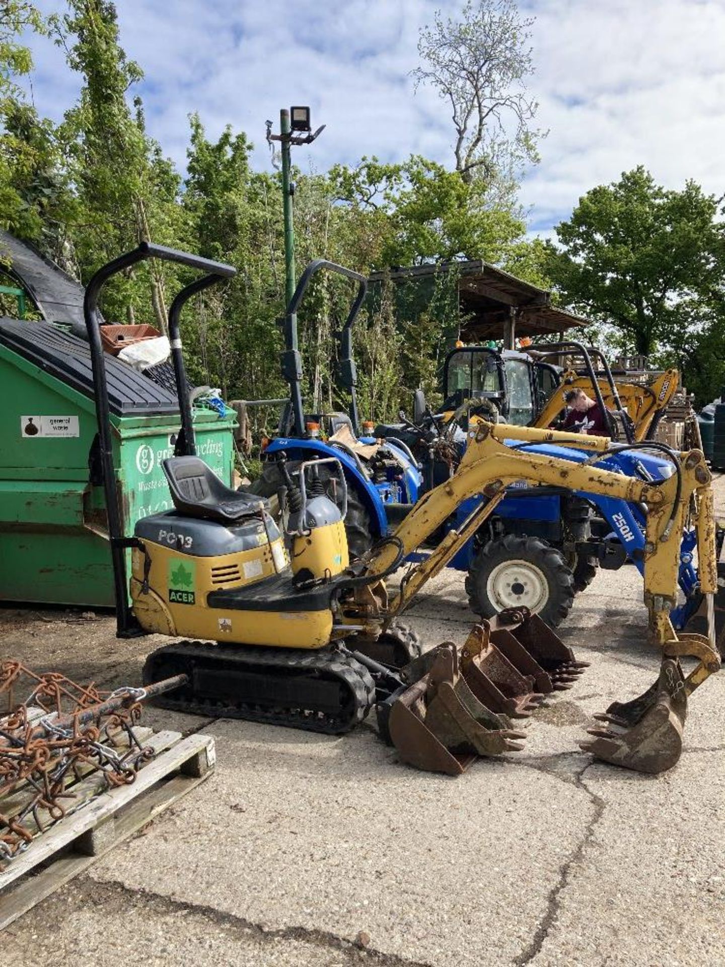 Komatsu PC03 Micro Shovel Excavator - Image 4 of 18