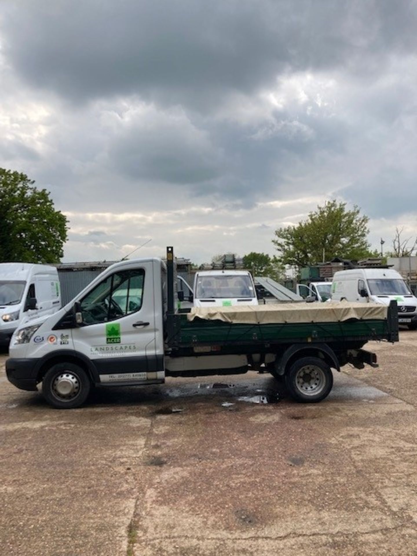 Ford Transit 350 MWB Drop Side Tipper Lorry - Image 8 of 14