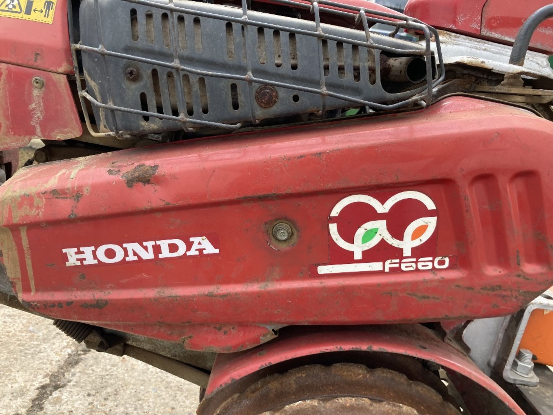 Honda F660 Rotovator Tiller complete with BLEC CP36 Cultipack Seeder - Image 9 of 10