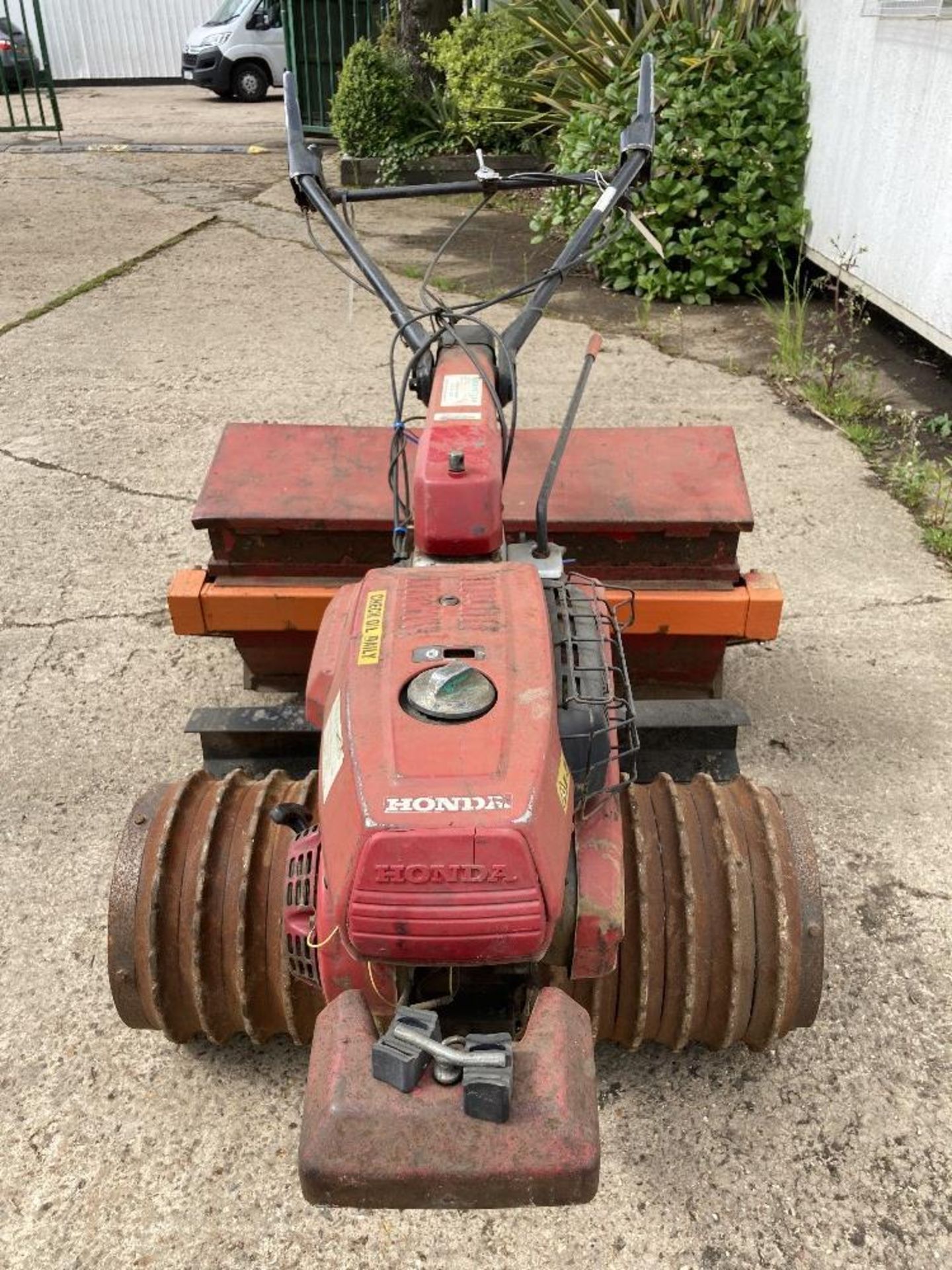 Honda F660 Rotovator Tiller complete with BLEC CP36 Cultipack Seeder