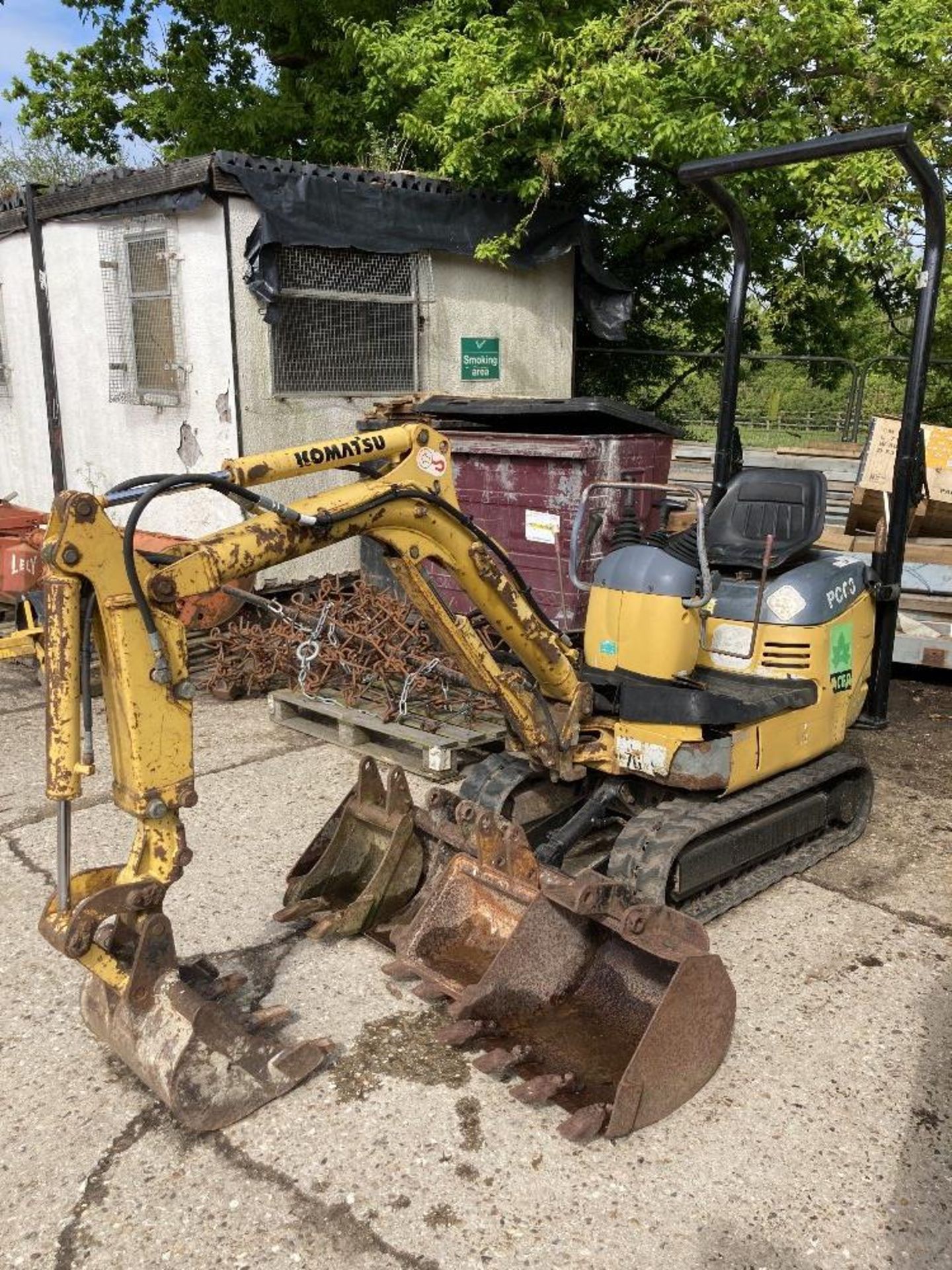 Komatsu PC03 Micro Shovel Excavator