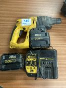 DeWalt Cordless Hammer Drill with (2) 24v Batteries