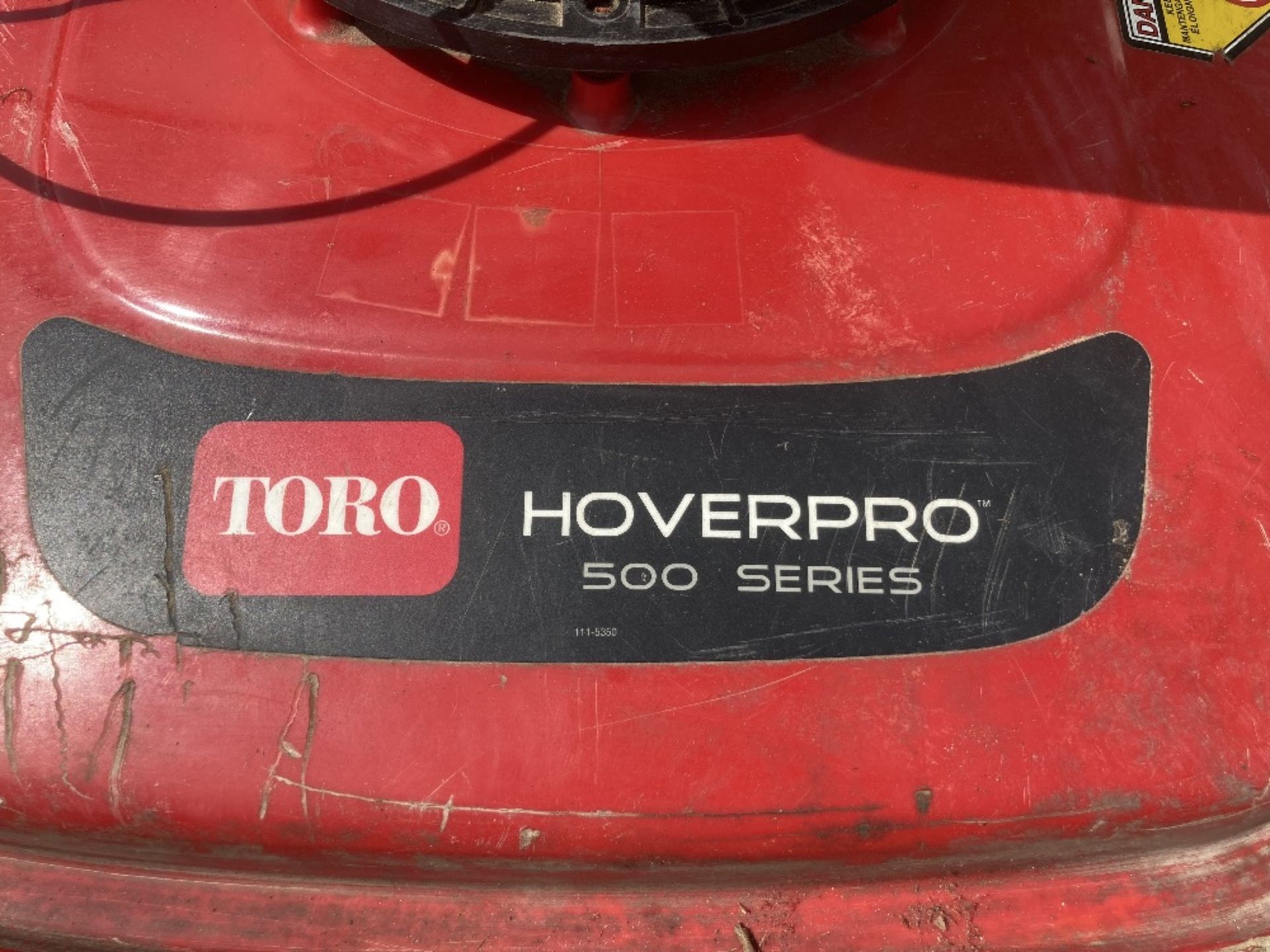 Toro HoverPro 500 Series Petrol Lawn Mower - Image 4 of 4