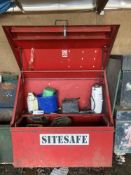 SiteSafe Hydraulic Site Chest with (3) 25L Gerry Cans