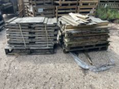 (2) Pallets of Timber to Include: