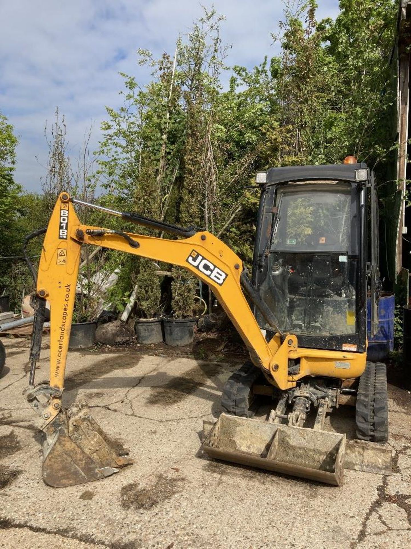 JCB 8018 CTS 1.8 Tonne Mini Excavator