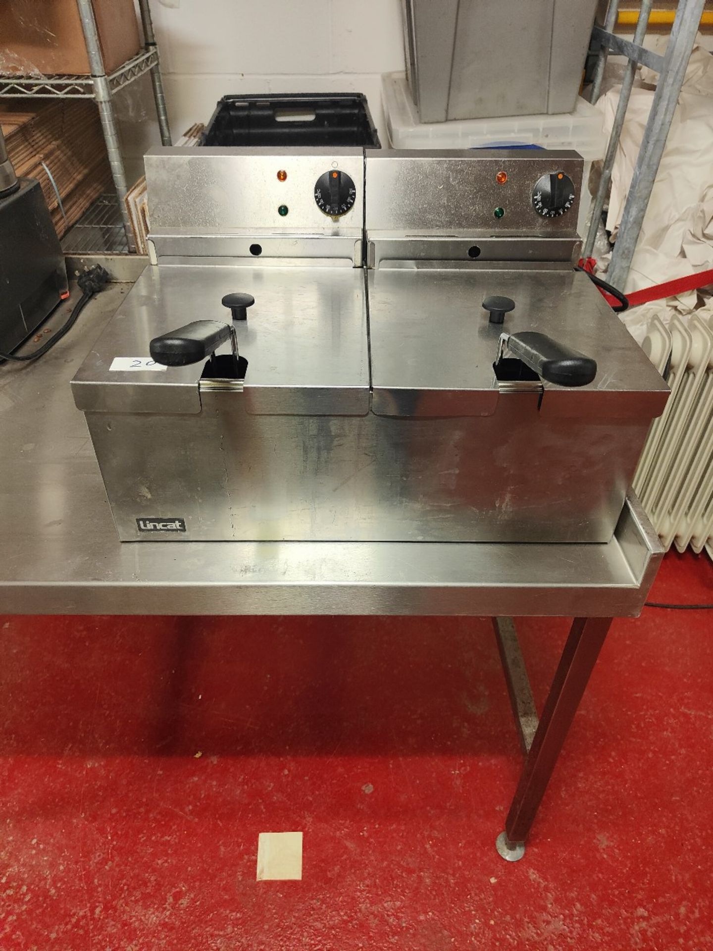 Lincat LDF2 Twin Tank Deep Fat Fryer