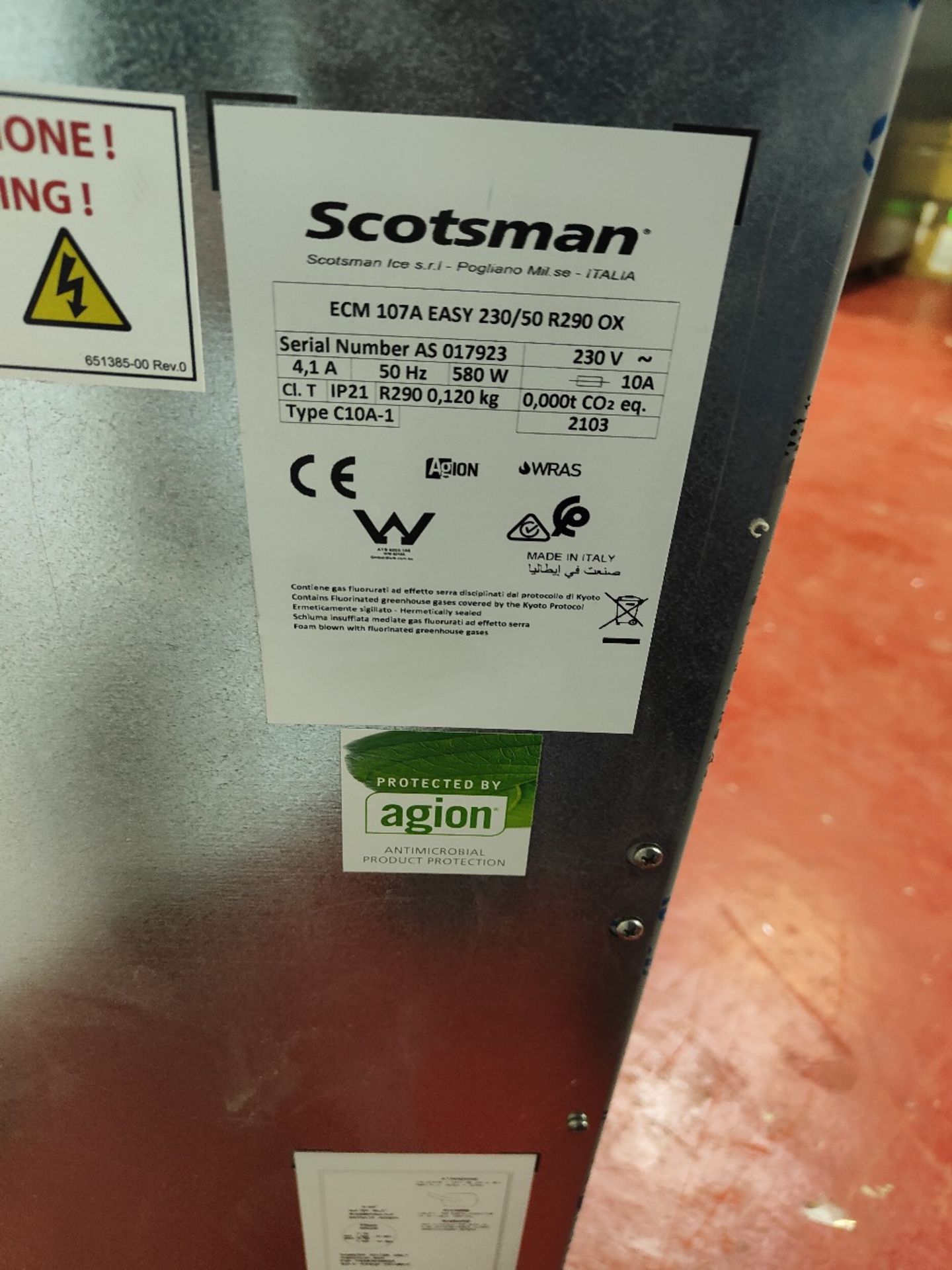 Scotsman EC 107 Eco-X self contained ice maker - Image 5 of 5