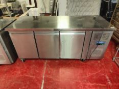 Polar G597 Undercounter Three Door Refrigerator