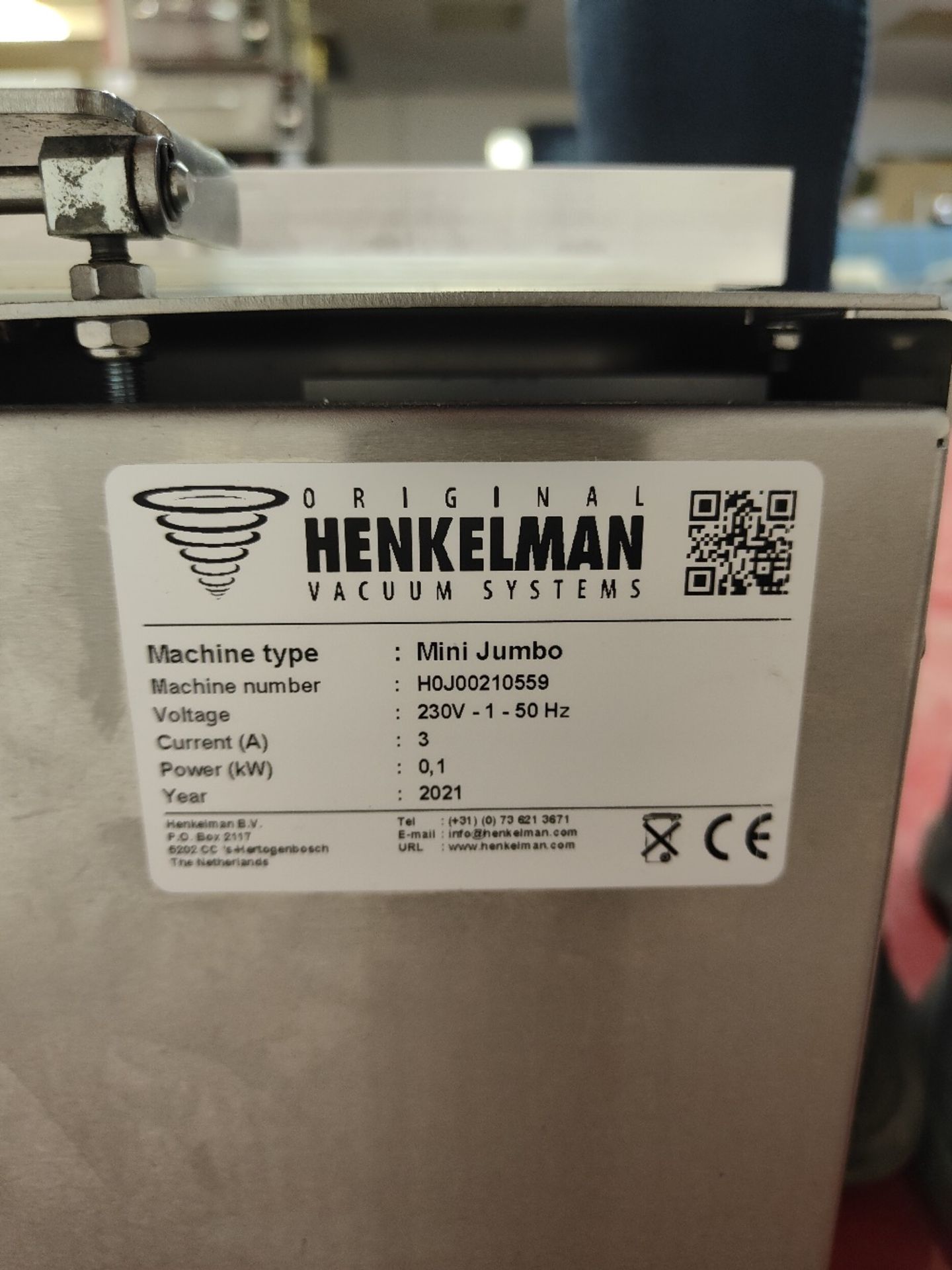 Henkelman Mini Jumbo Vacuum Sealer - Image 4 of 4