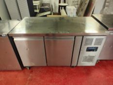 Polar G596 Undercounter Two Door Refrigerator