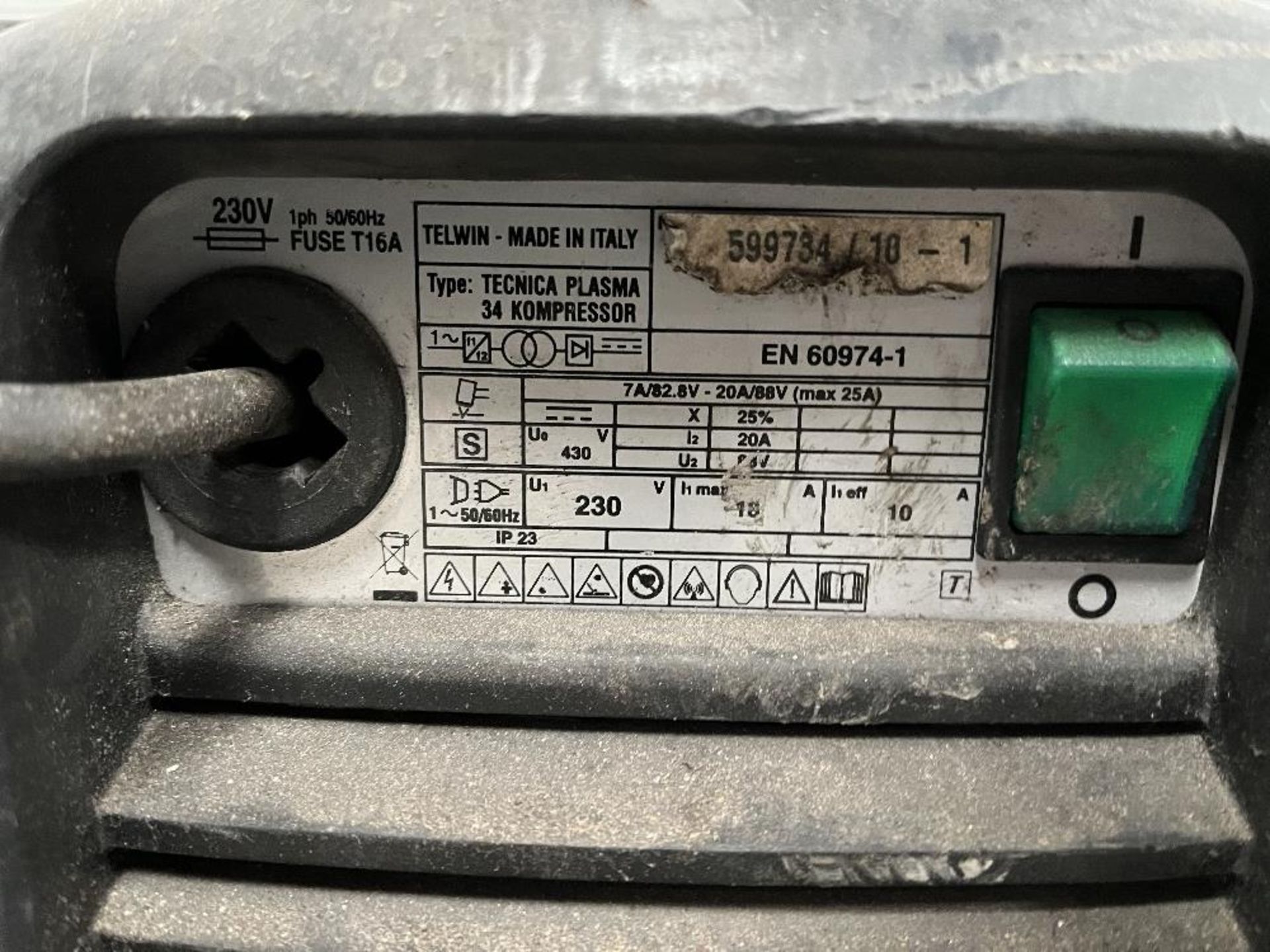Telwin Tecnica Plasma cutter - Image 5 of 5