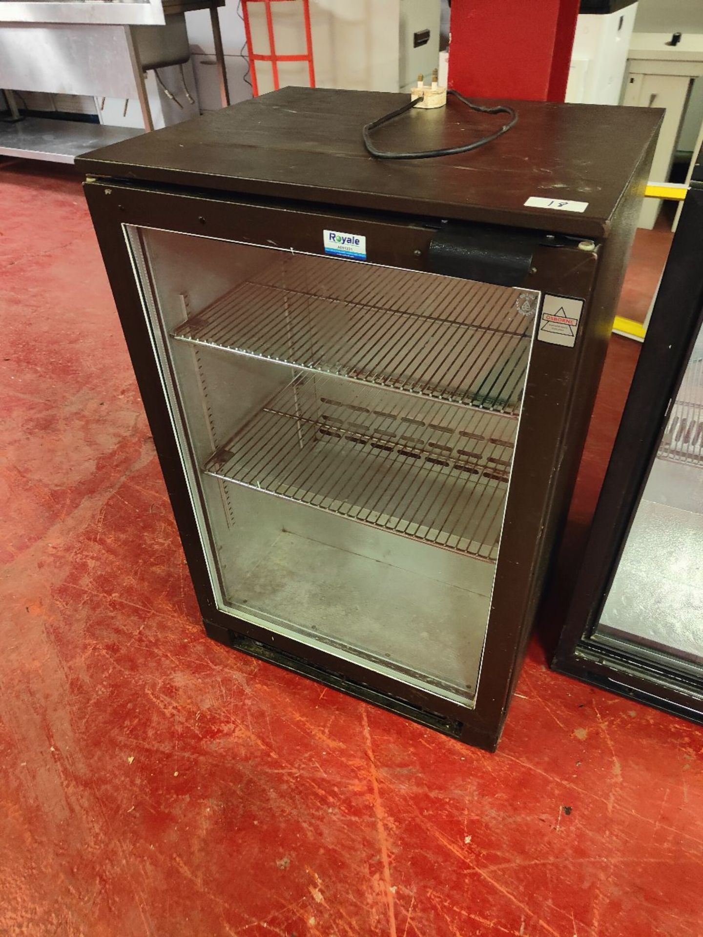 Osborne 1800 Single Glass Door Undercounter Refrigerator - Image 2 of 4