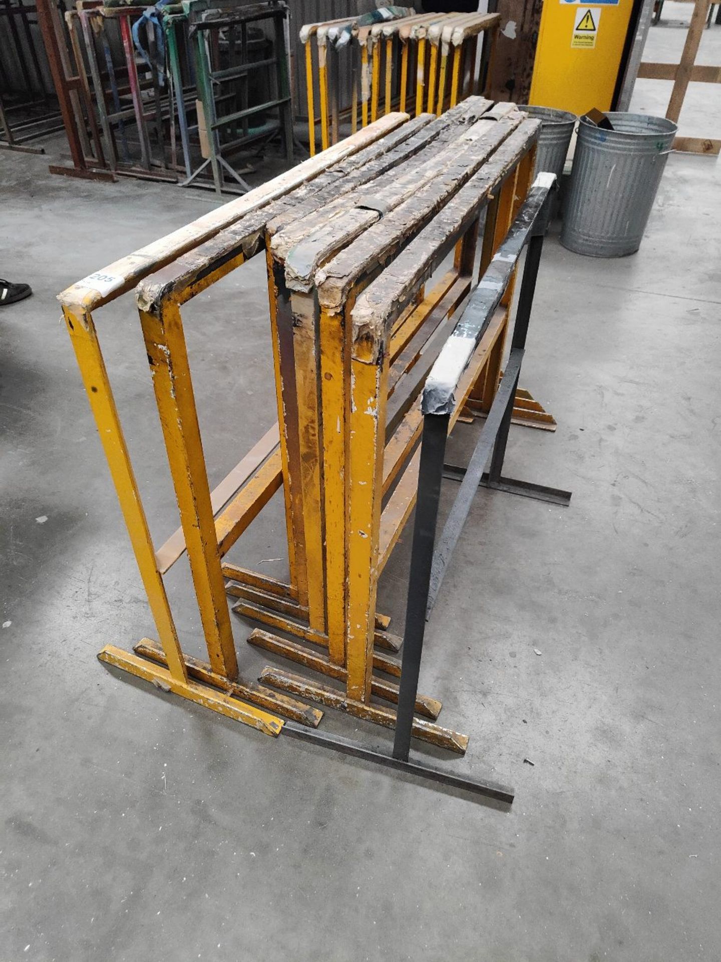 (8) Steel trestles