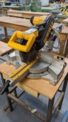 Dewalt DW708GB bench top chop saw (1997)