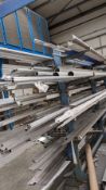 (3) Racks & contents: aluminium angle, box section, profile, tube etc