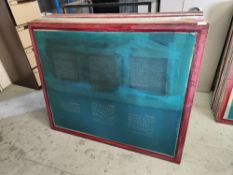 (9) Aluminium screen printing frames