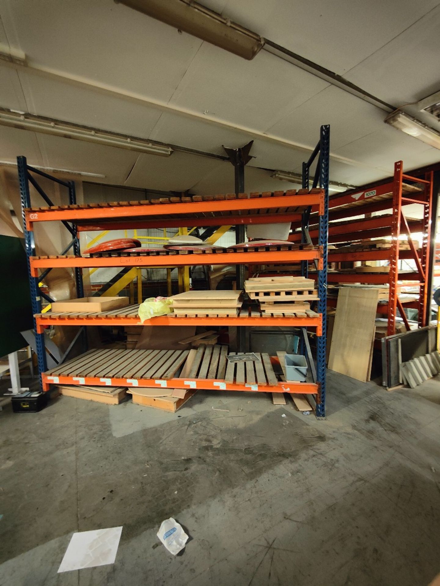 (8) Bays of various size and length pallet racking - Image 4 of 6