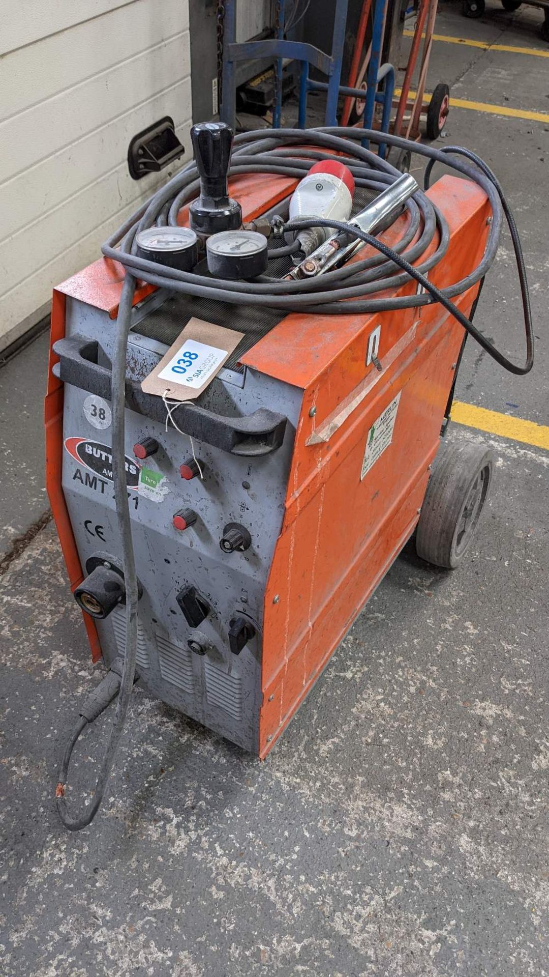 Butters 3-phase AMT271 MIG welder