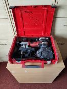 Milwaukee PJX14.4 Power Plus tool with batteries and charger