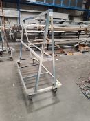 A-frame mobile layup rack