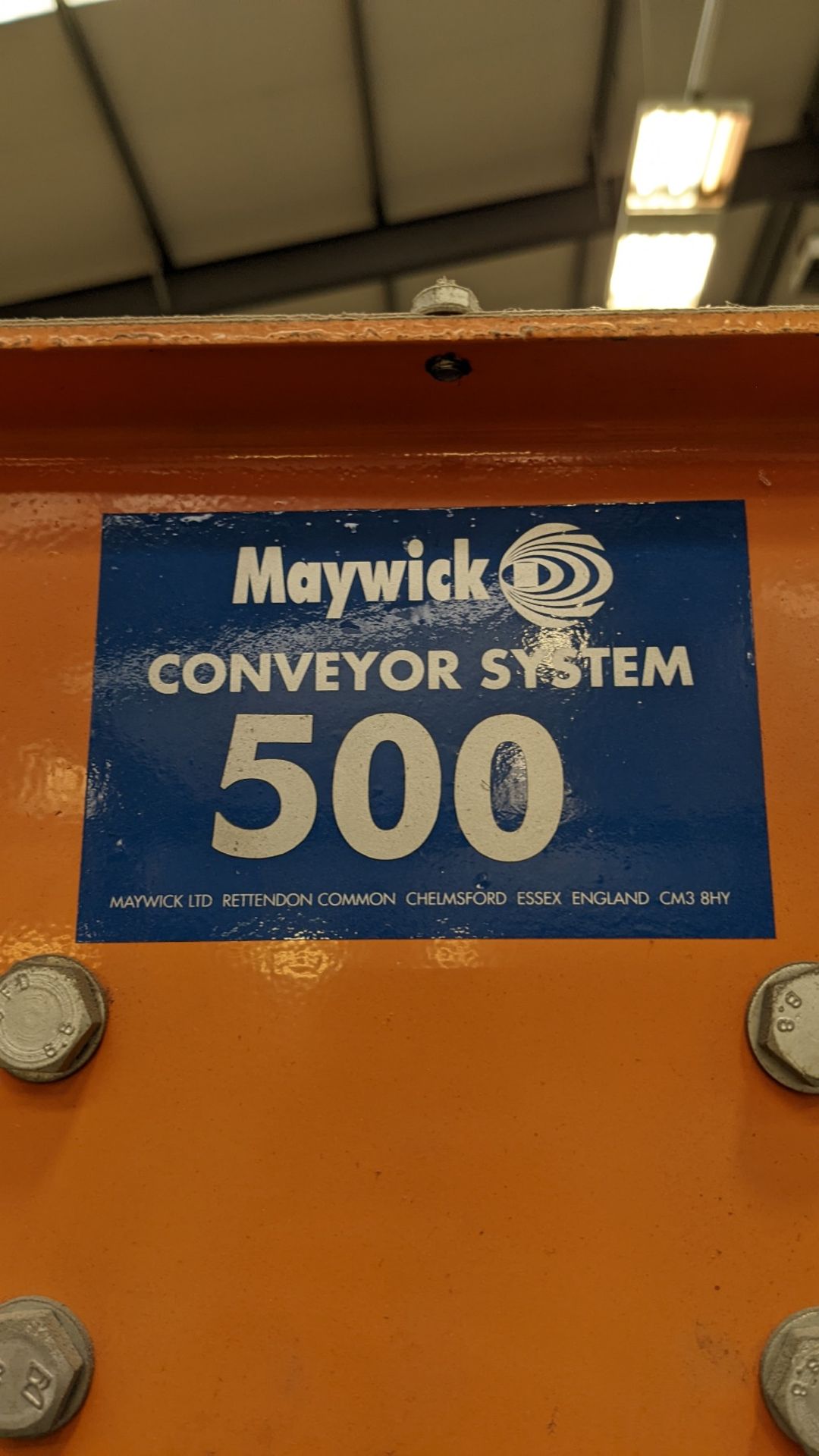 Maywick Raymaster gas-fired conveyor fed tunnel baking oven (1999) - Image 9 of 11