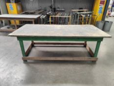 (2) Wooden workbenches