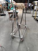 A-frame mobile layup rack