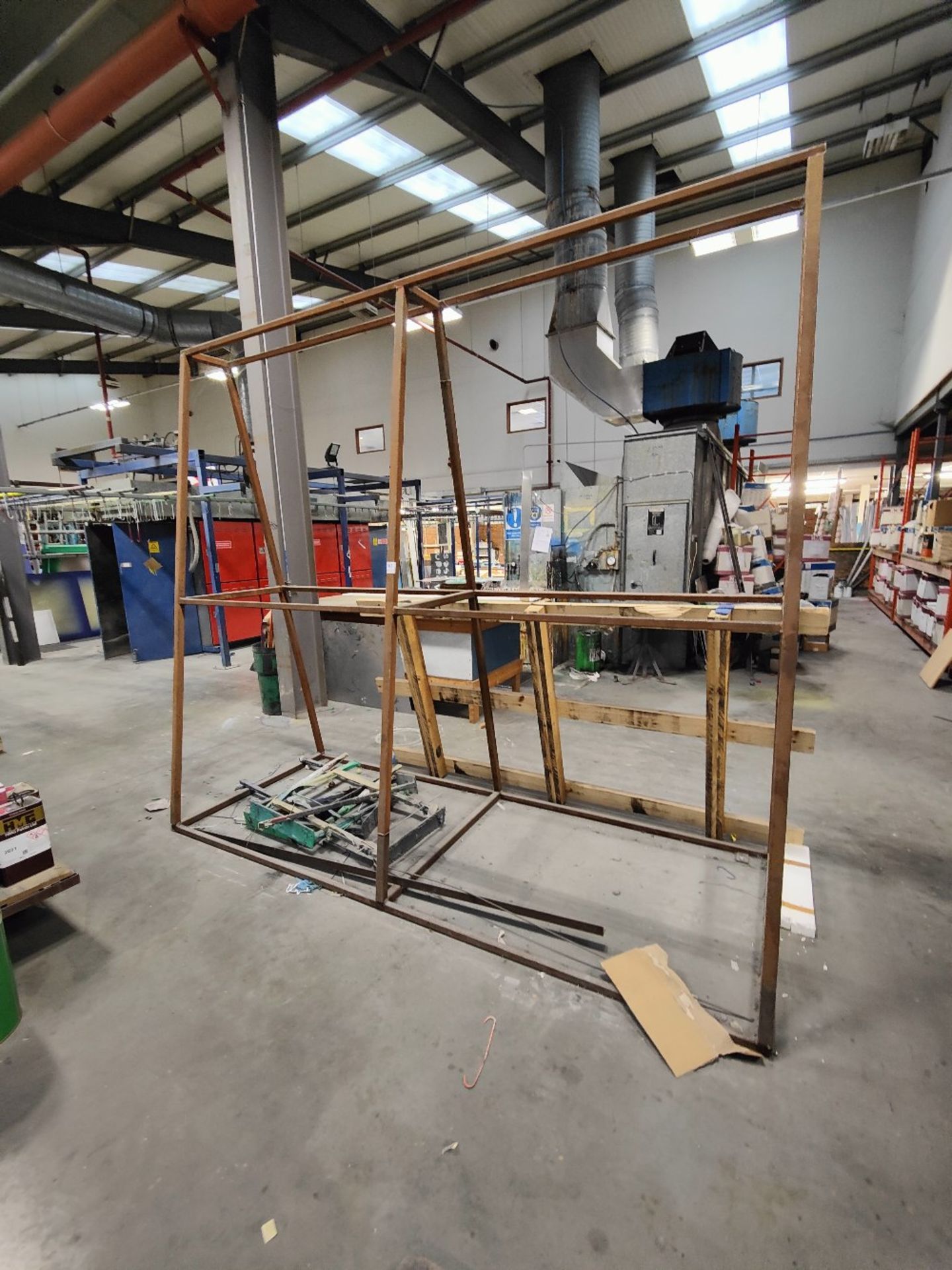 A-frame steel layup rack - Image 2 of 3