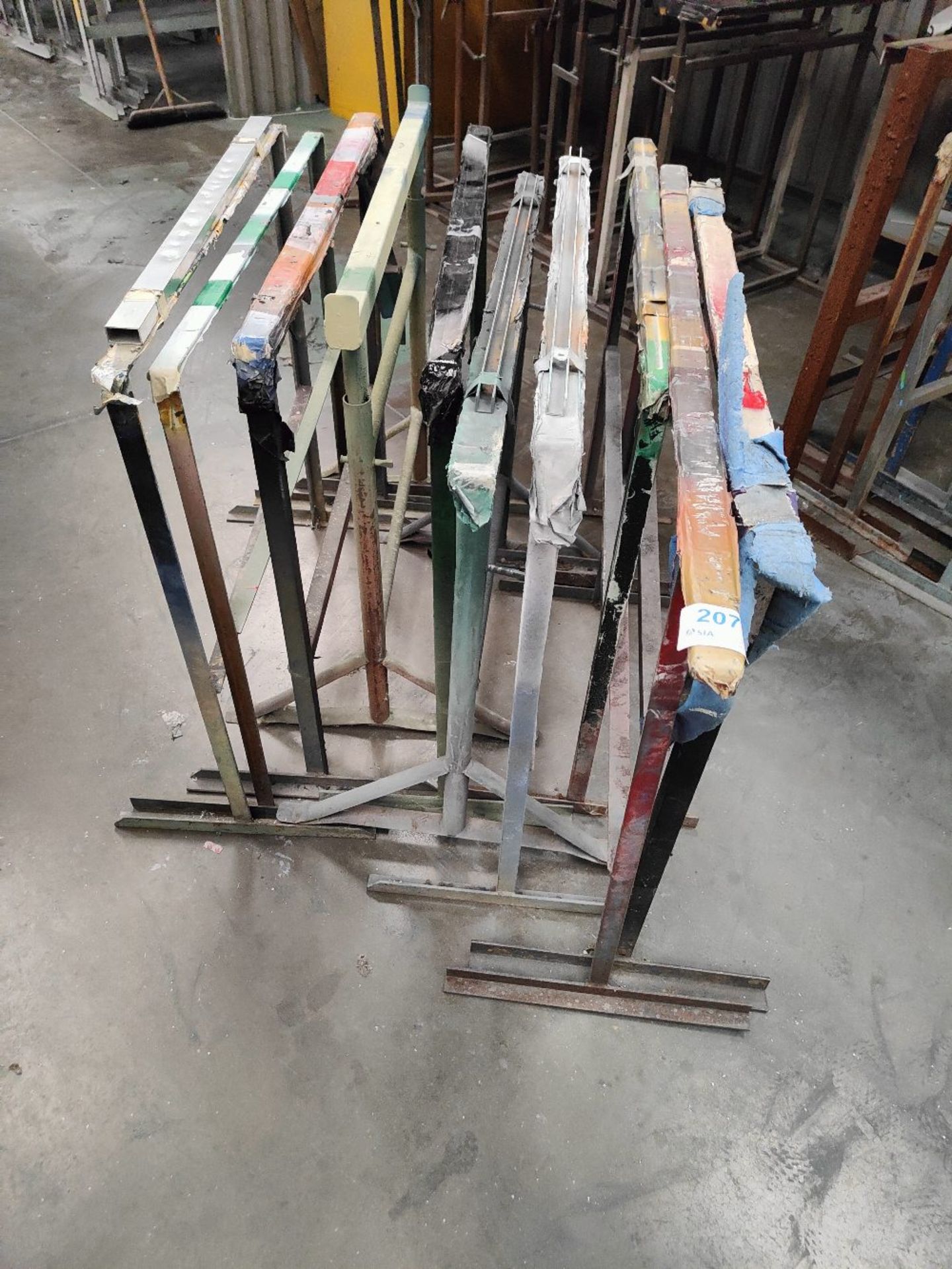 (10) Steel trestles - Image 2 of 2