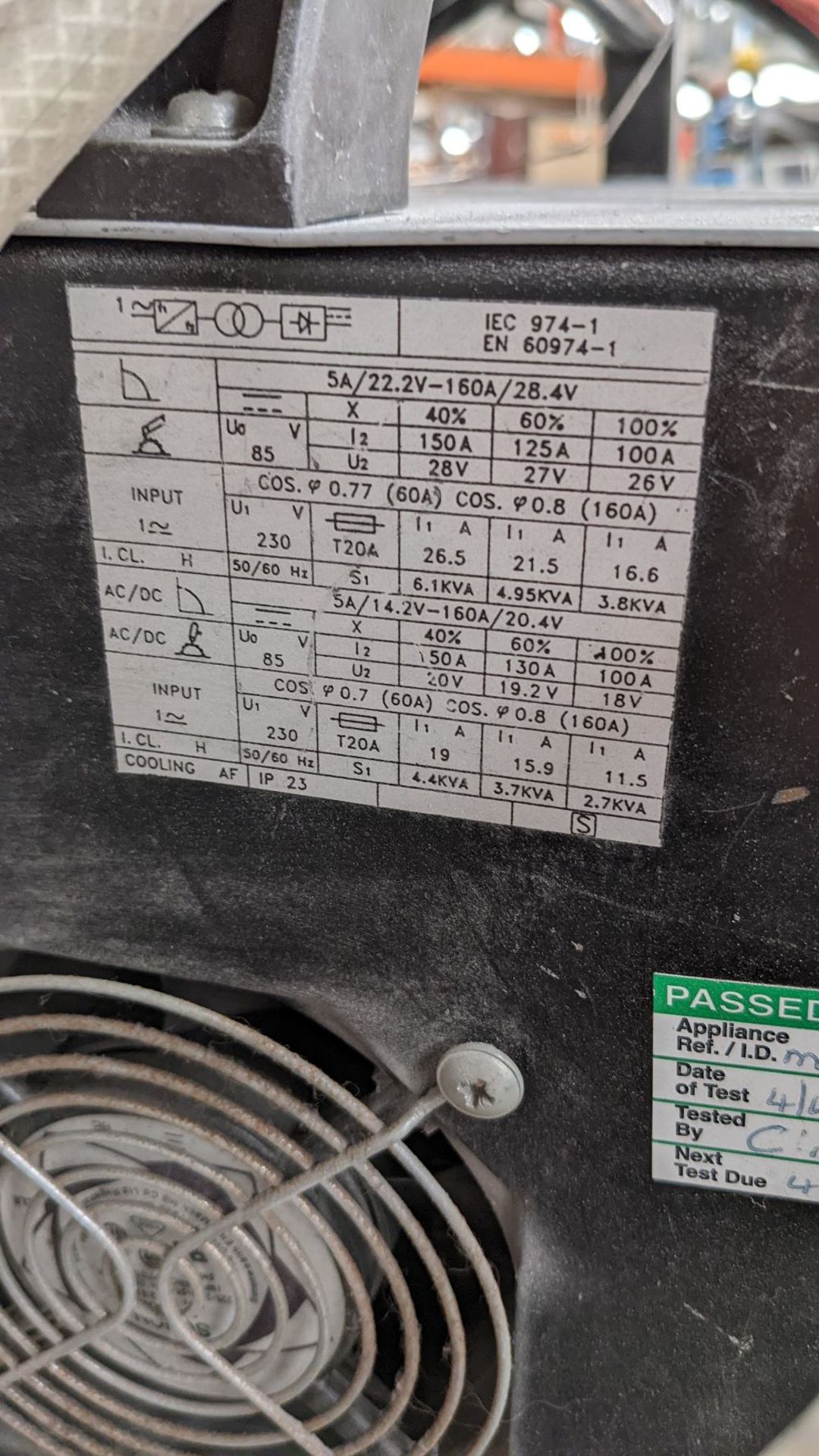 Hi-Tech HTT 160 AC/DC welding power source - Image 4 of 5