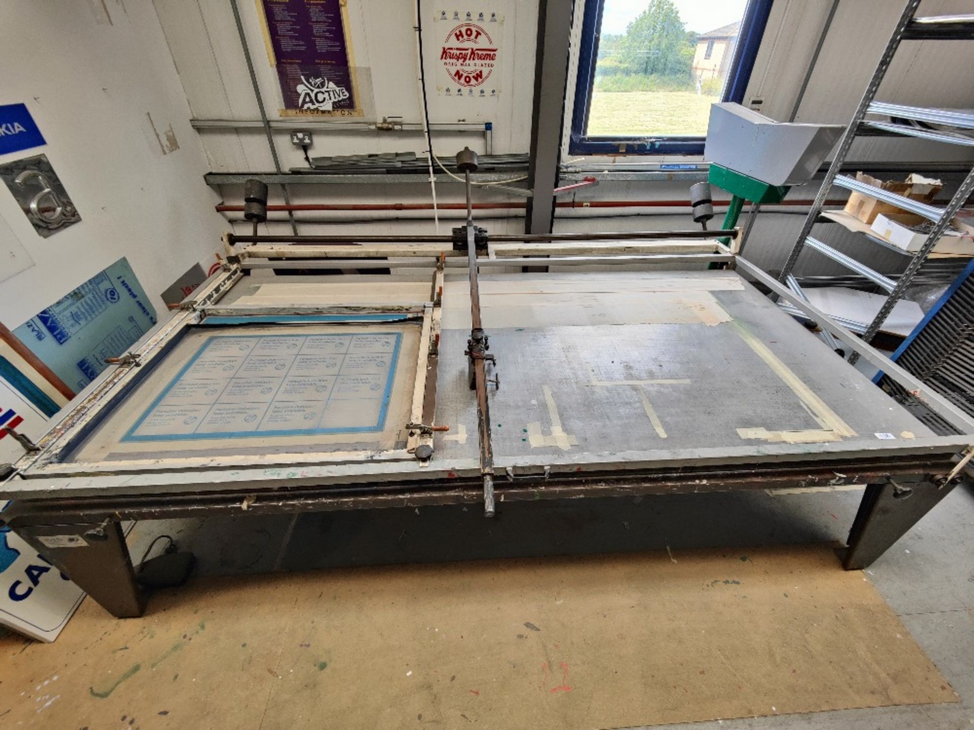 Manta air blown manual screen printing table - Bild 3 aus 4