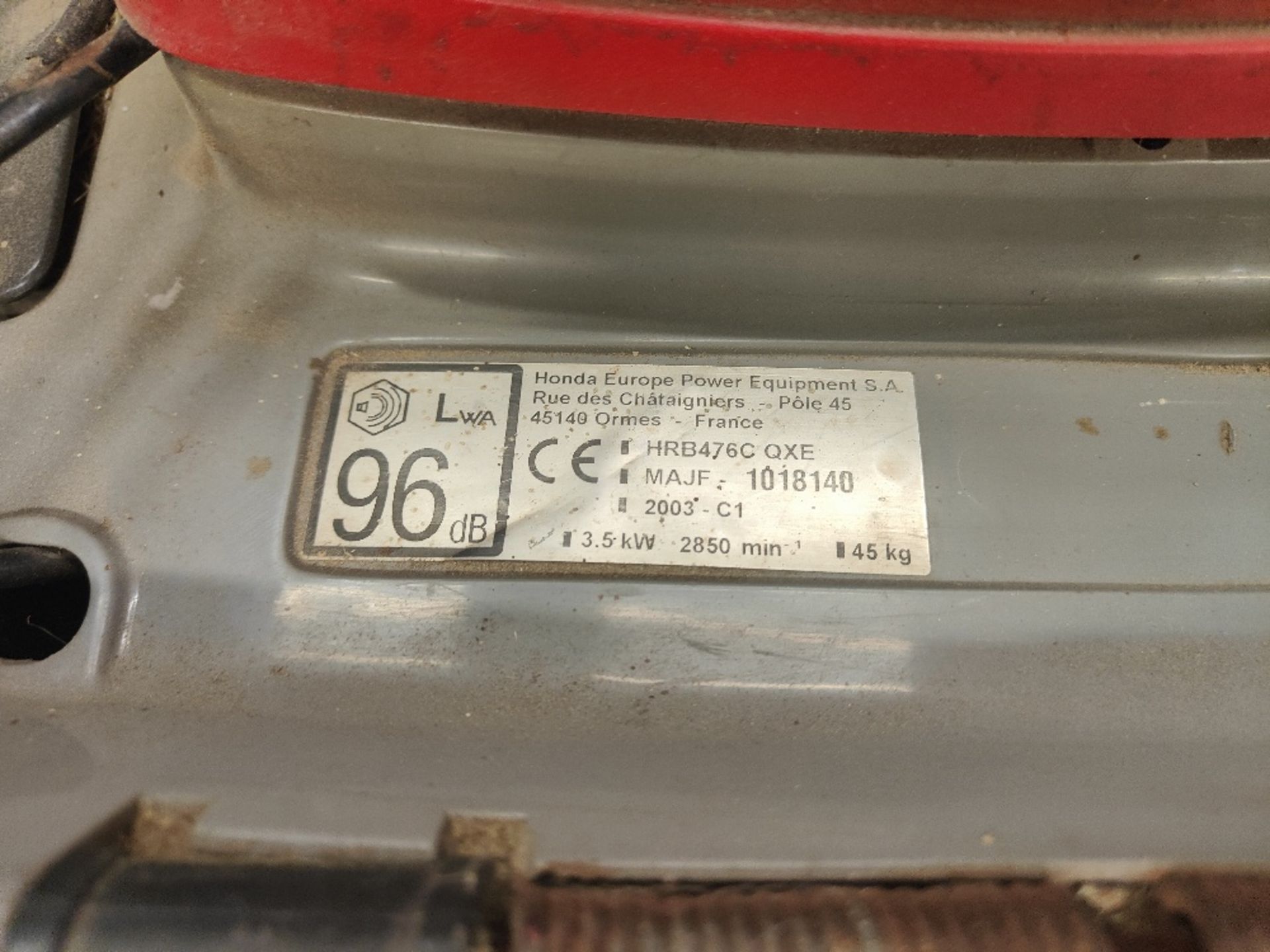 Honda HRB476C petrol mower - Image 6 of 6