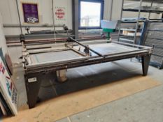 Manta air blown manual screen printing table