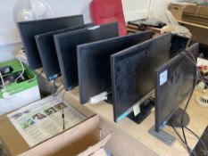 (6) Flat Screen Monitors