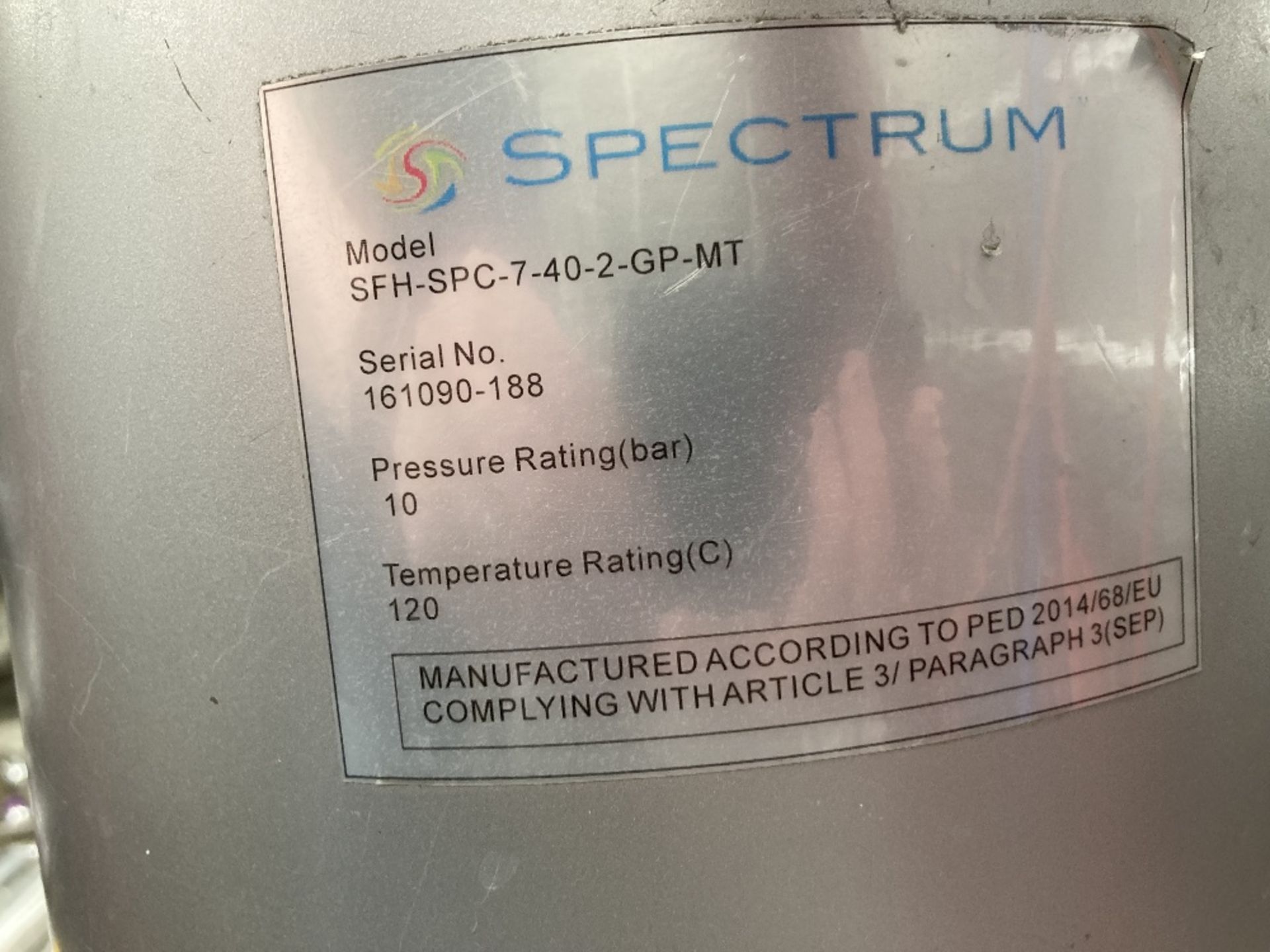 Spectrum SFH- SPC-7-40-2-GP-MT Filter - Image 6 of 6