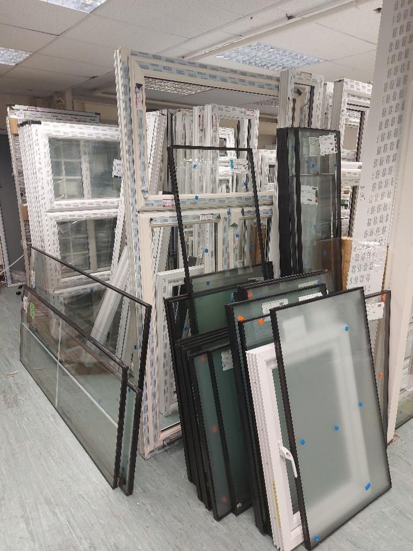 Quantity of Various UPVC Windows, Doors & Double Glazing Panels
