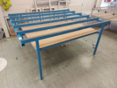 Steely Fabrications Two Tier Steel Frame Window Fabrication Workbench