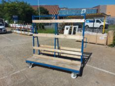 Steel A Frame Board / Glass Handling Trolley