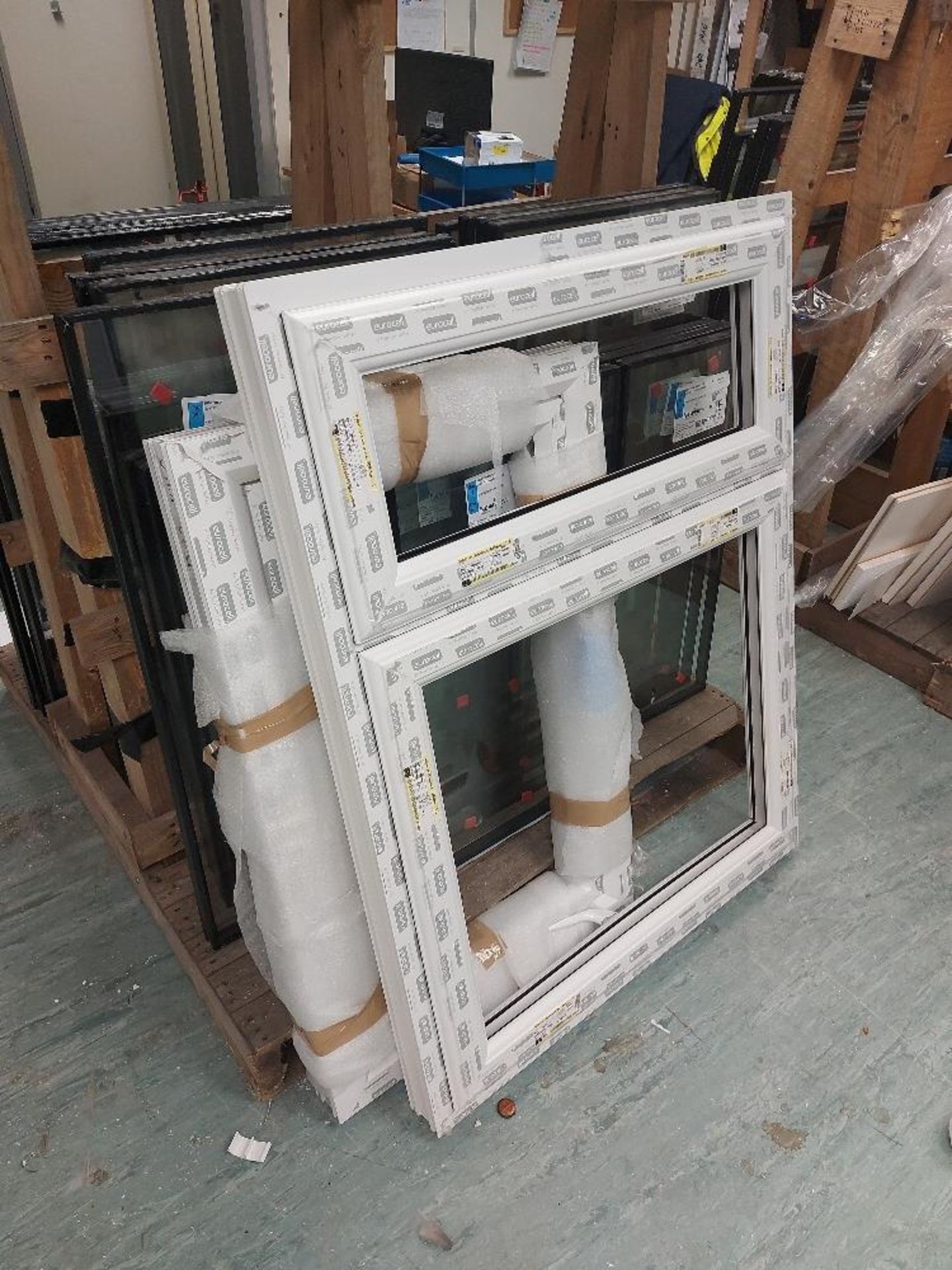 Quantity of UPVC Window Components & Double Glazing Glass Panels - Image 3 of 4