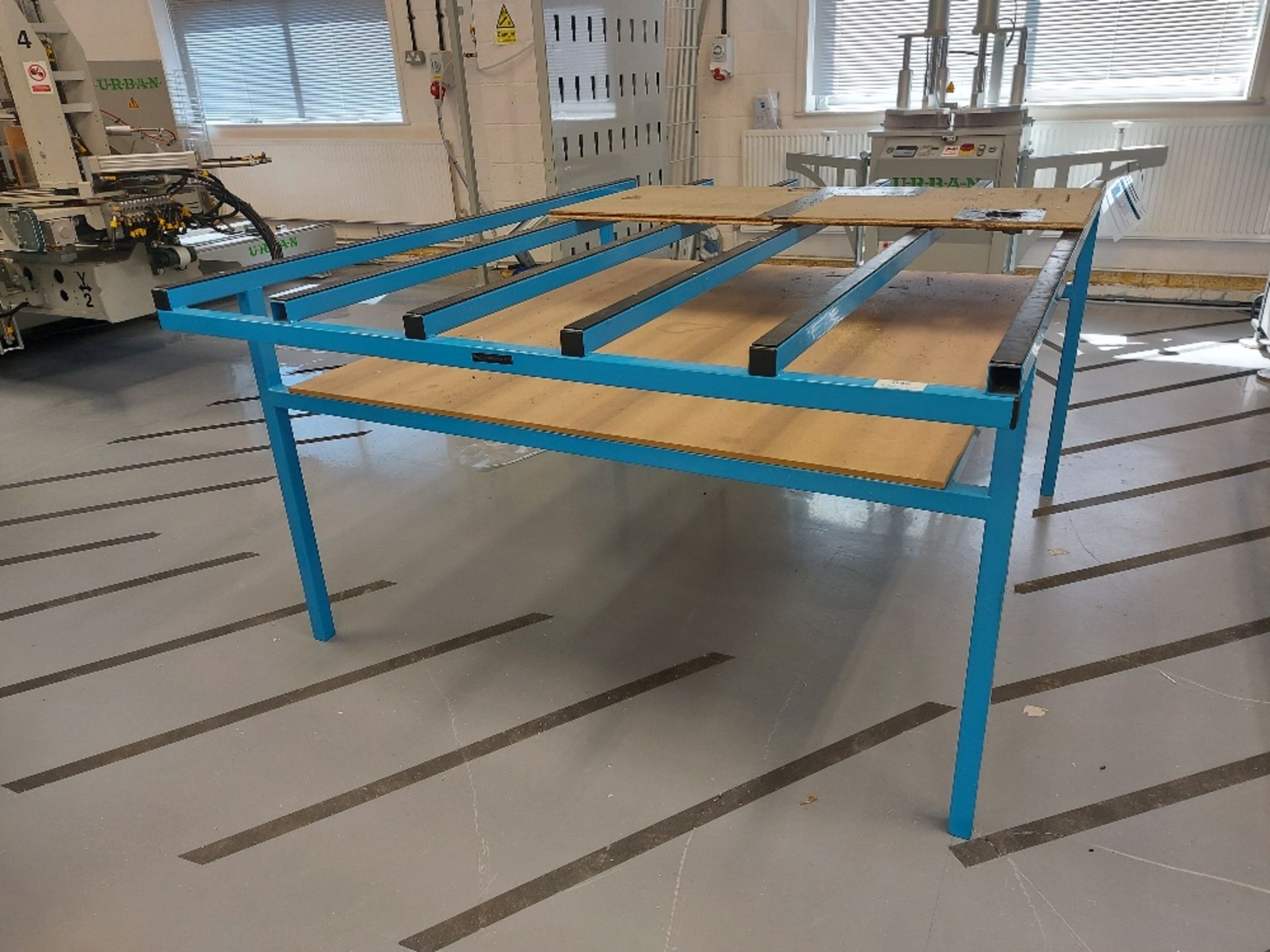 Steely Fabrications Two Tier Steel Frame Window Fabrication Workbench